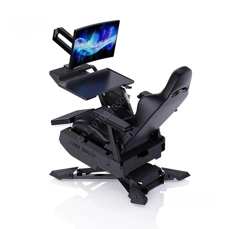 Standing Desk - Игровая станция-кокпит с откидной спинкой, интегрированный