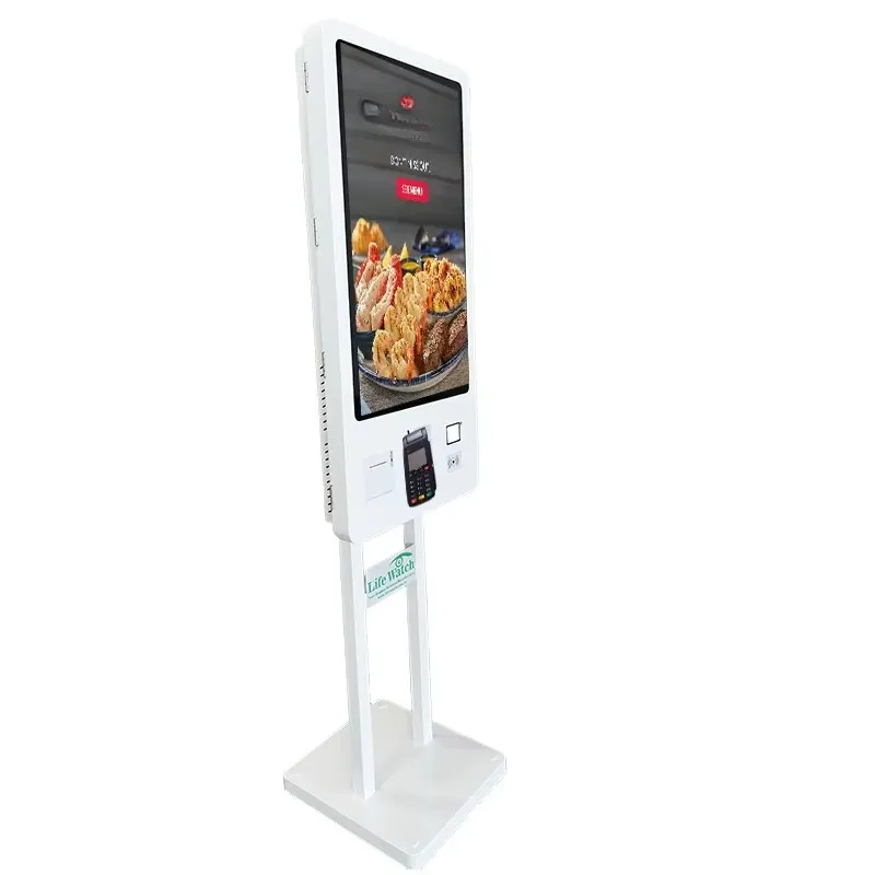 Printer Stand - 27-дюймовый киоск самообслуживания с сенсорным экраном,