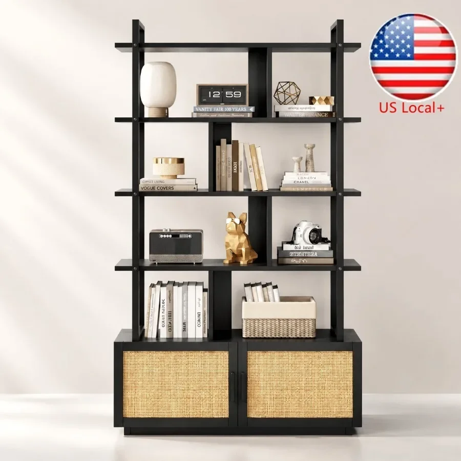 Bookshelf - Пятиуровневая книжная полка из ротанга с
