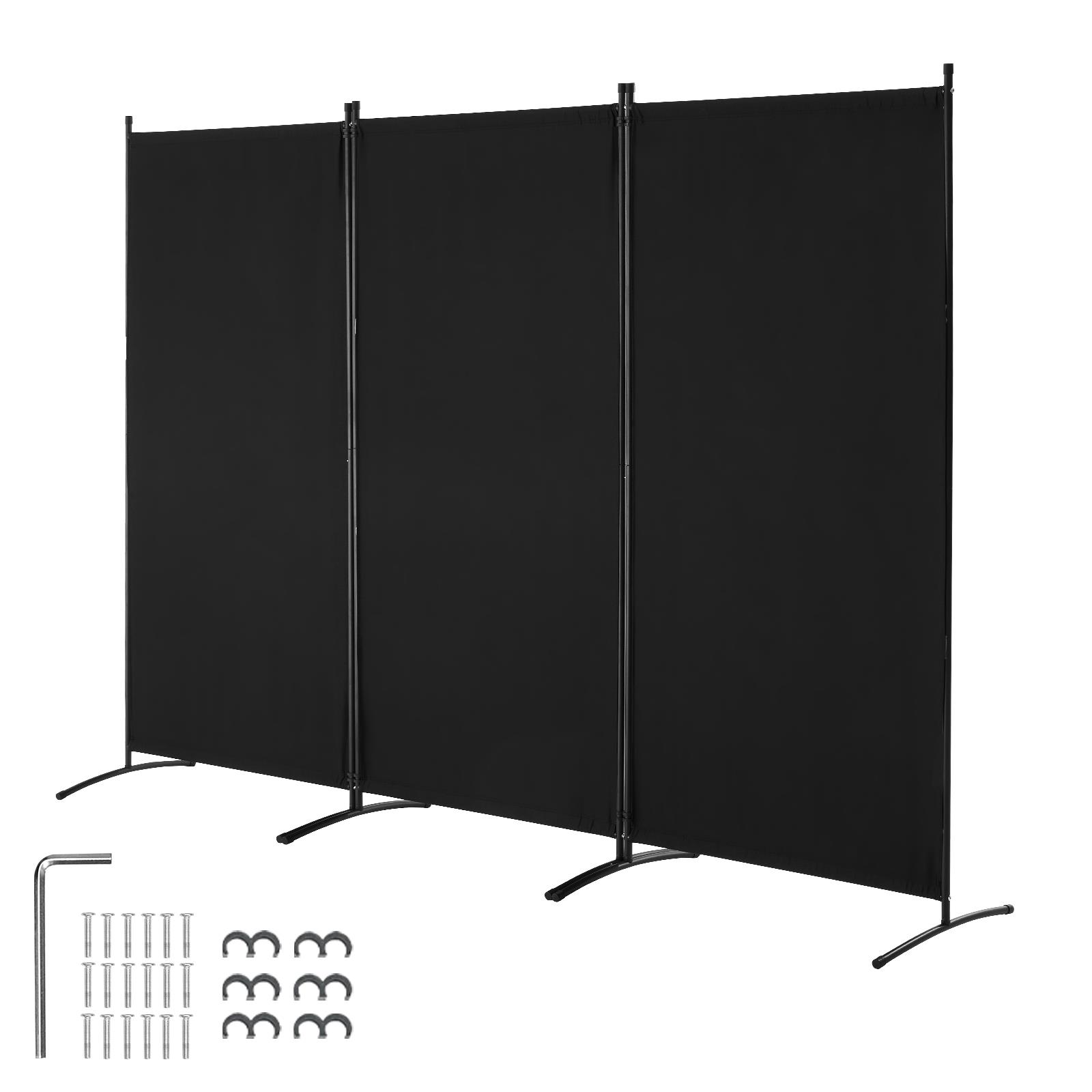 Partition Screen Divider - Складная перегородка из трех панелей для