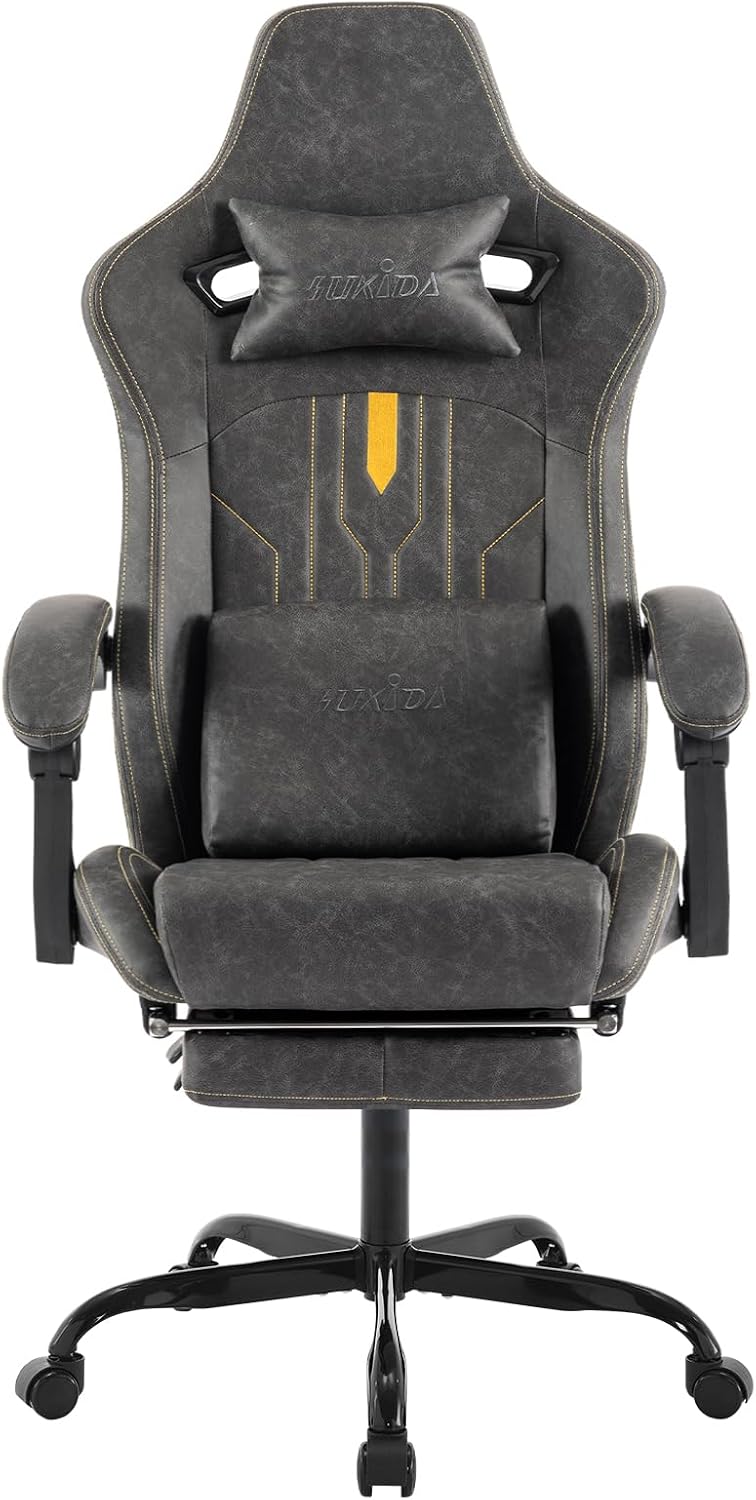 Office Chair Cushion - Игровое кресло с подставкой для ног,