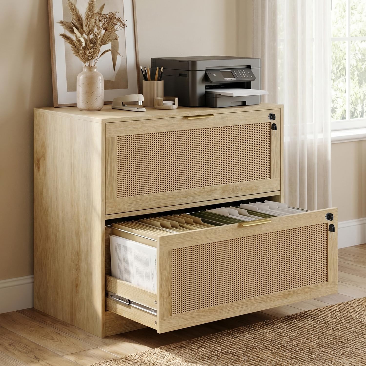 Printer Stand - Шкаф для документов с двумя ящиками