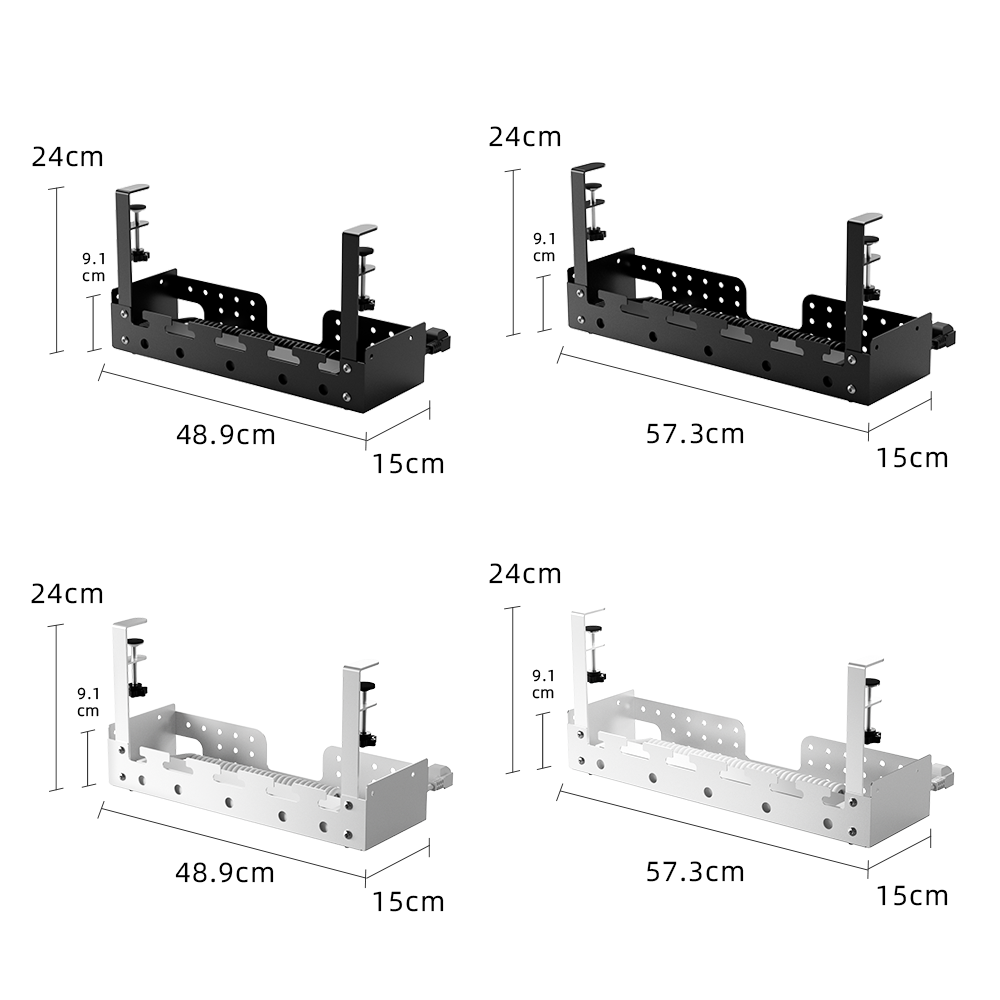 Desk Organizer - Органайзер для кабелей под столом без