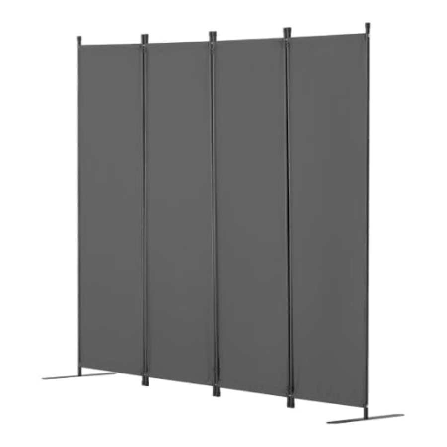 Partition Screen Divider - Складная тканевая перегородка на 4 панели