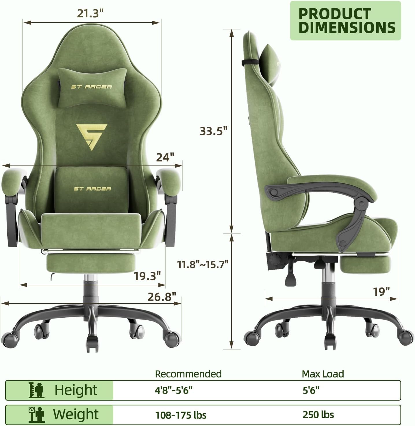 Игровое кресло в стиле «рейсин – обзор и цена Office Chair Cushion