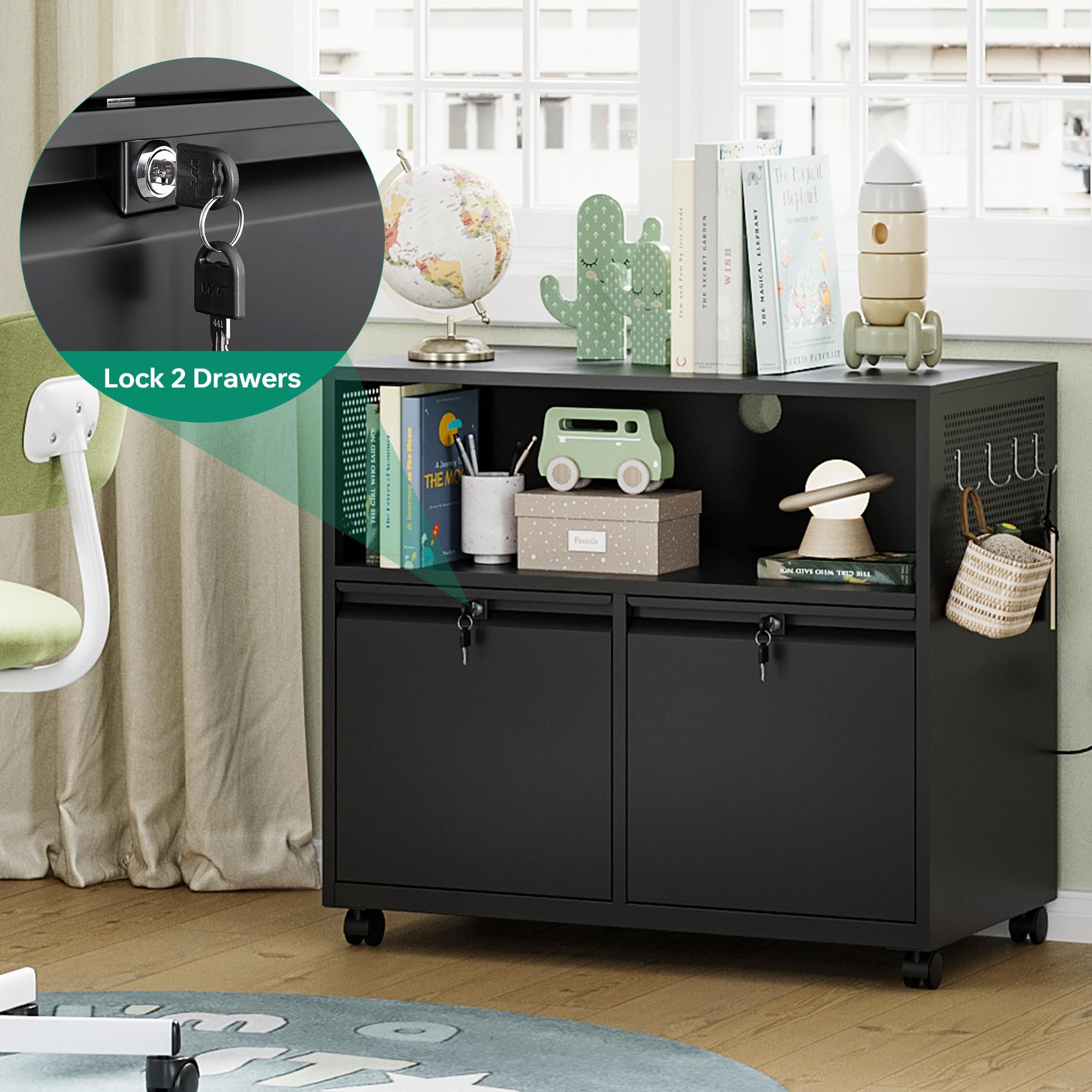 Мобильный шкаф для документов  – обзор и цена Printer Stand