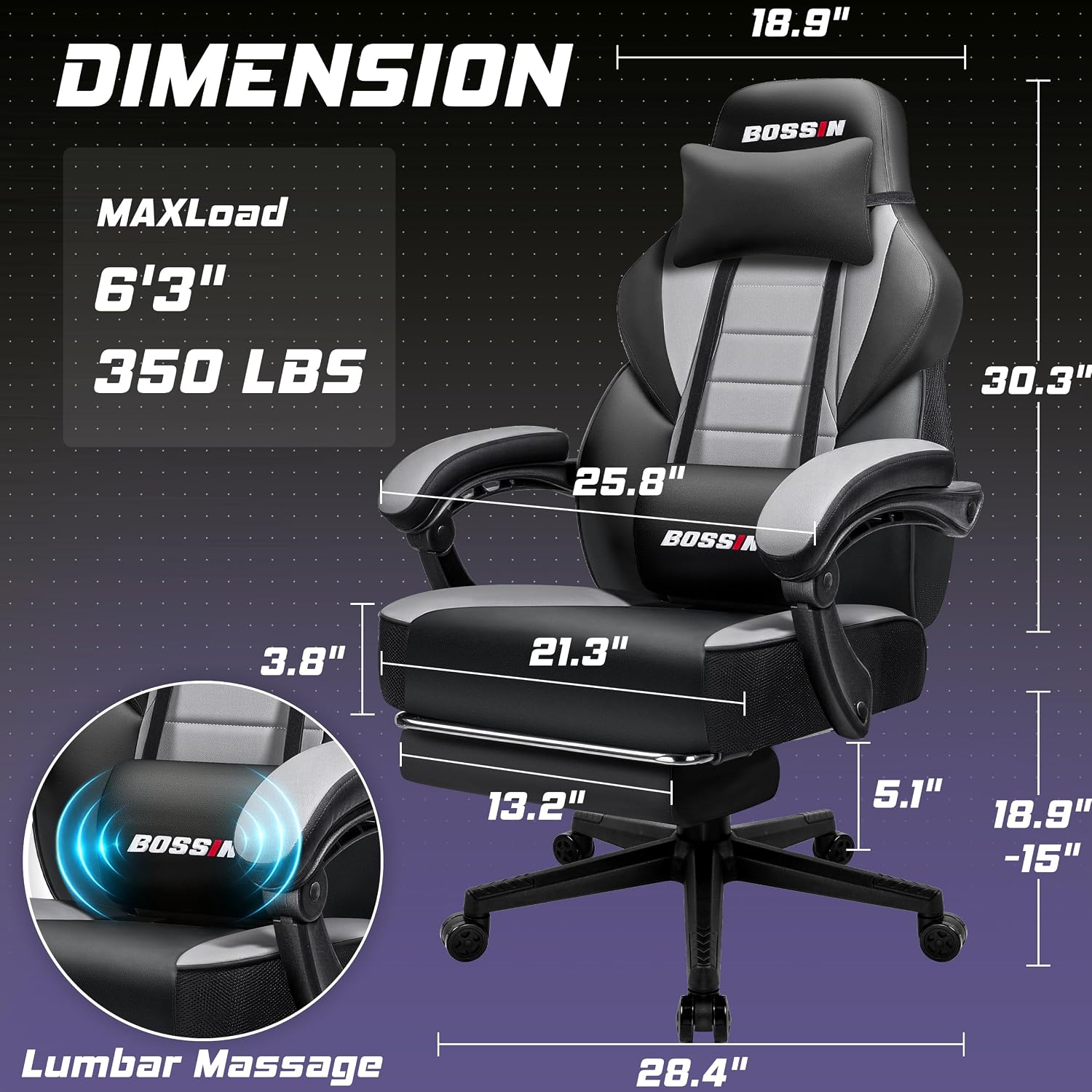 Игровое кресло с функцией масс – обзор и цена Office Chair Cushion
