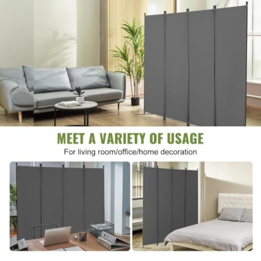 Складная тканевая перегородка  – обзор и цена Partition Screen Divider